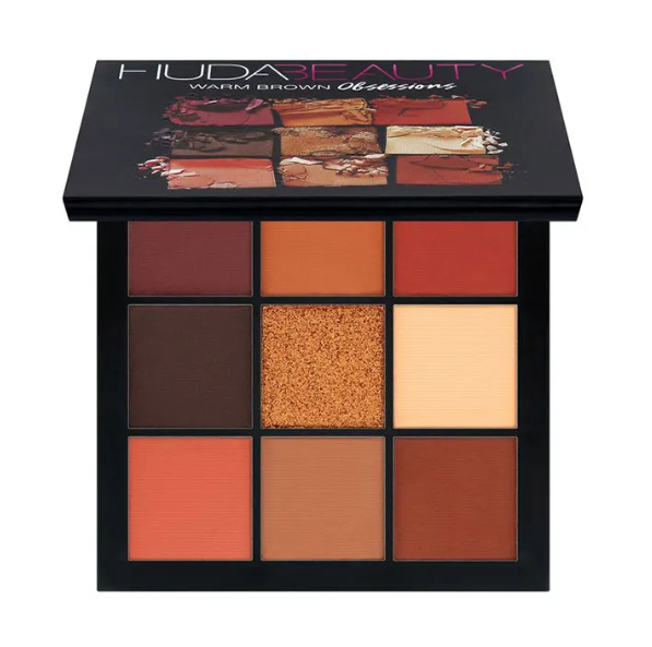 18-Color Earth Tone Eyeshadow Palette | Matte & Shimmer Neutral Makeup